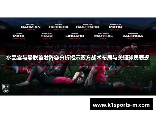 水晶宫与曼联首发阵容分析揭示双方战术布局与关键球员表现
